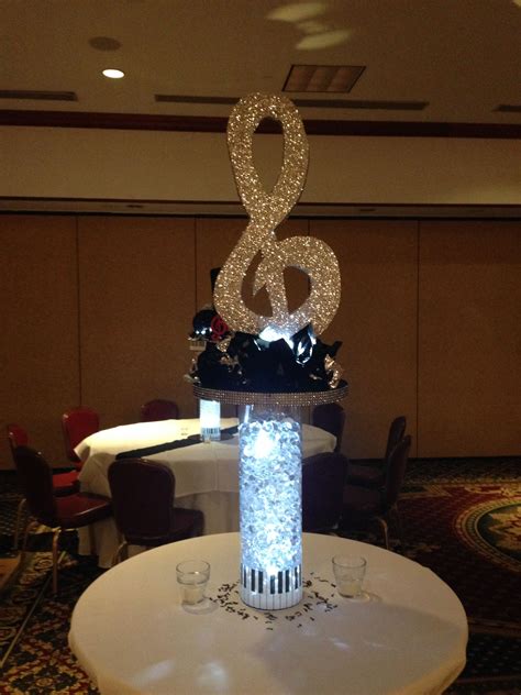 diy music centerpieces|music themed centerpieces for tables.